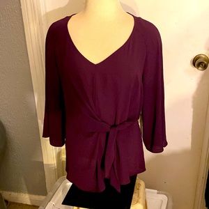 New Jennifer Lopez shear 3/4 sleeves top